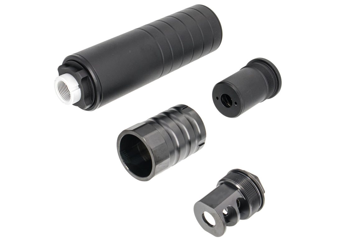 RGW Omega 9K Dummy Barrel Extension Full Set with Tracer ( MP5 Style ) ( Fit For Maruyama SCW-9 PRO-G SMG GBB )