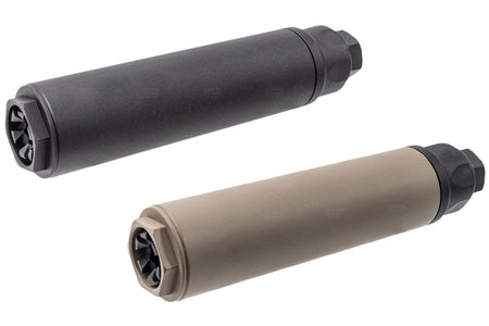 RGW MAX DSM Style Long Barrel Extension / Airsoft Dummy Suppressor -FDE