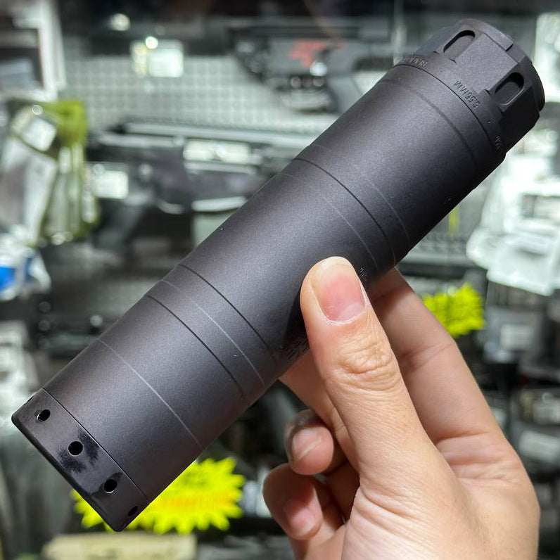 RGW DD Style SG 556 Dummy Airsoft Dummy Suppressor / Barrel Extension ( Black )