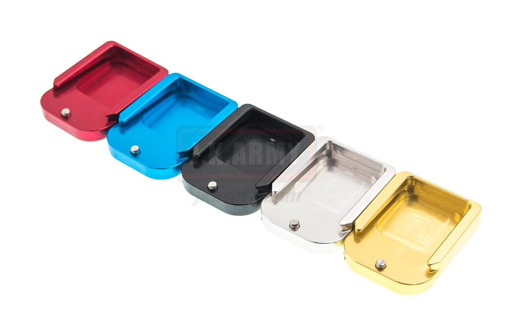 Pro-Arms Airsoft T Style Magbase for AW ( WE ) Hi-Capa Series-Silver