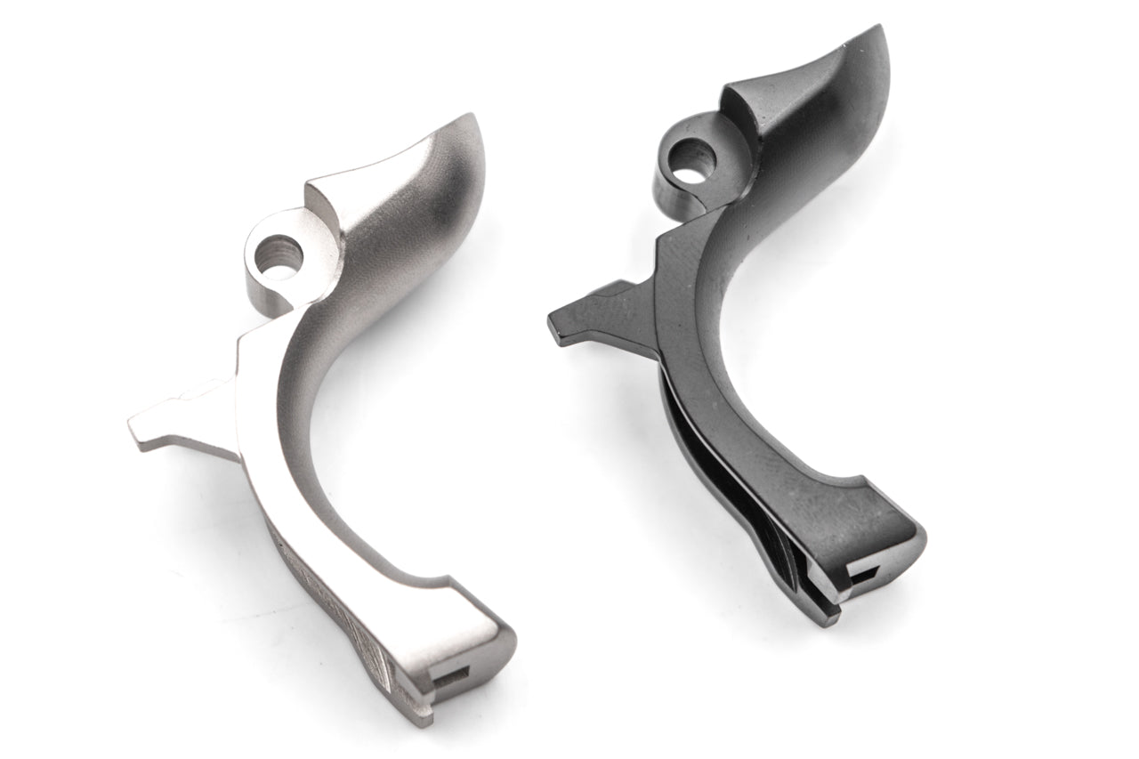 Pro-Arms CNC Stainless Steel Parts for Marui TM V10 GBBP Series ( Safety / Hammer / Grip Safety / Slide Catch / Spring Housing / Mag Release )-Mag Release-Black