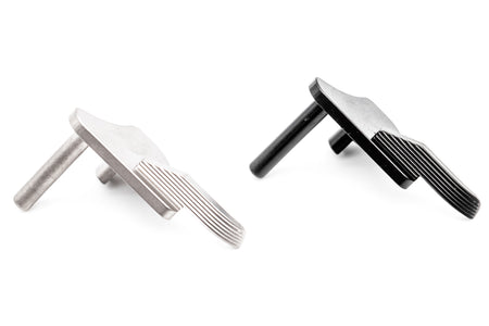 Pro-Arms CNC Stainless Steel Parts for Marui TM V10 GBBP Series ( Safety / Hammer / Grip Safety / Slide Catch / Spring Housing / Mag Release )-Mag Release-Black