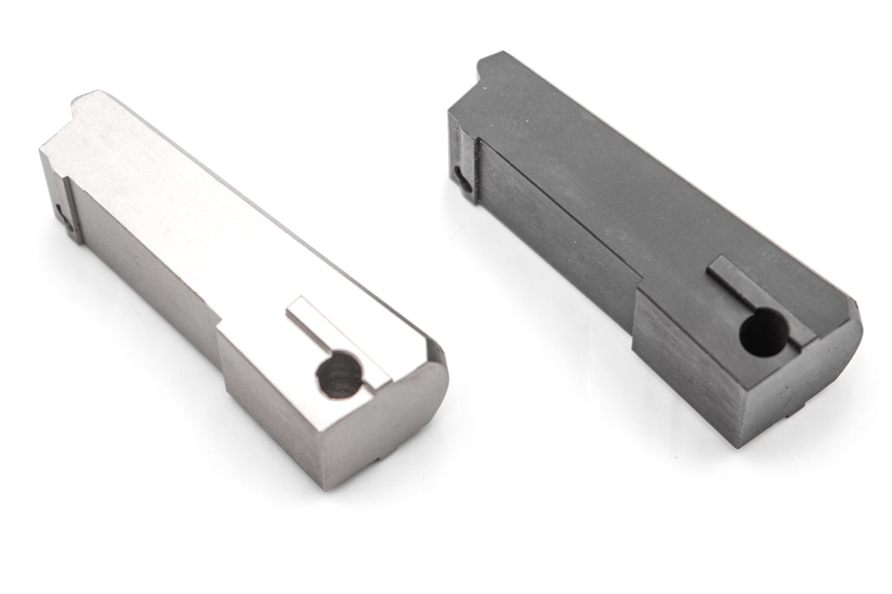 Pro-Arms CNC Stainless Steel Parts for Marui TM V10 GBBP Series ( Safety / Hammer / Grip Safety / Slide Catch / Spring Housing / Mag Release )-Mag Release-Black