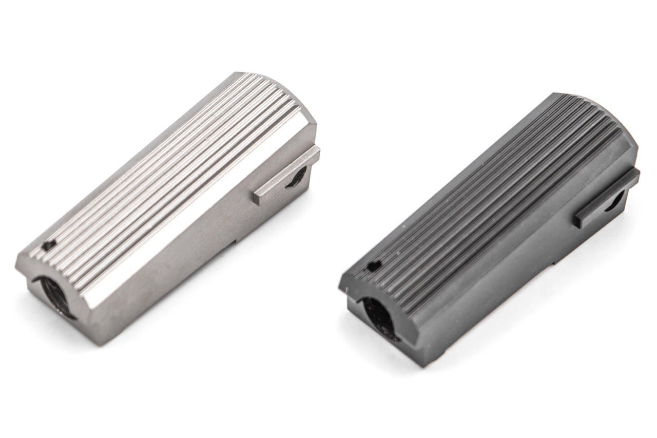 Pro-Arms CNC Stainless Steel Parts for Marui TM V10 GBBP Series ( Safety / Hammer / Grip Safety / Slide Catch / Spring Housing / Mag Release )-Mag Release-Black