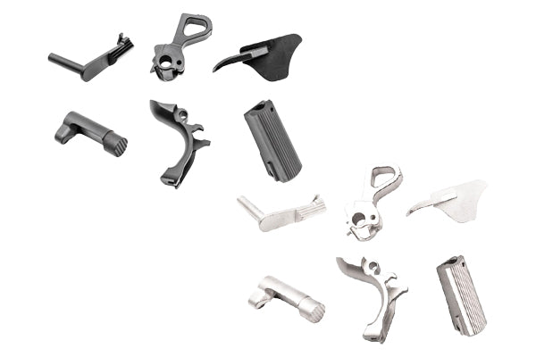 Pro-Arms CNC Steel Parts Kit For Marui TM V10 GBBP -Silver