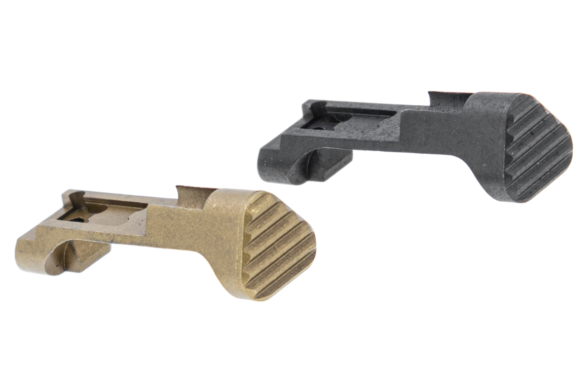 Pro-Arms Stainless Steel PVD Magazine Release for SIG AIR / VFC P320 M17 M18 Airsoft GBB Pistol Series ( Black / FDE )-FDE