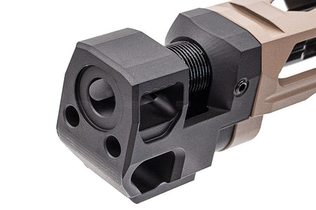 Pro-Arms Killer Style Steel Slide Set With Compensator For SIG AIR / VFC P320 M18 X Carry GBBP ( Cerakote Version ) -FDE