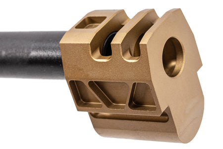 Pro-Arms Steel PM Style Outer Barrel With Ultra Compensator For SIG AIR / VFC P320 M18 X Carry GBBP Series-FDE