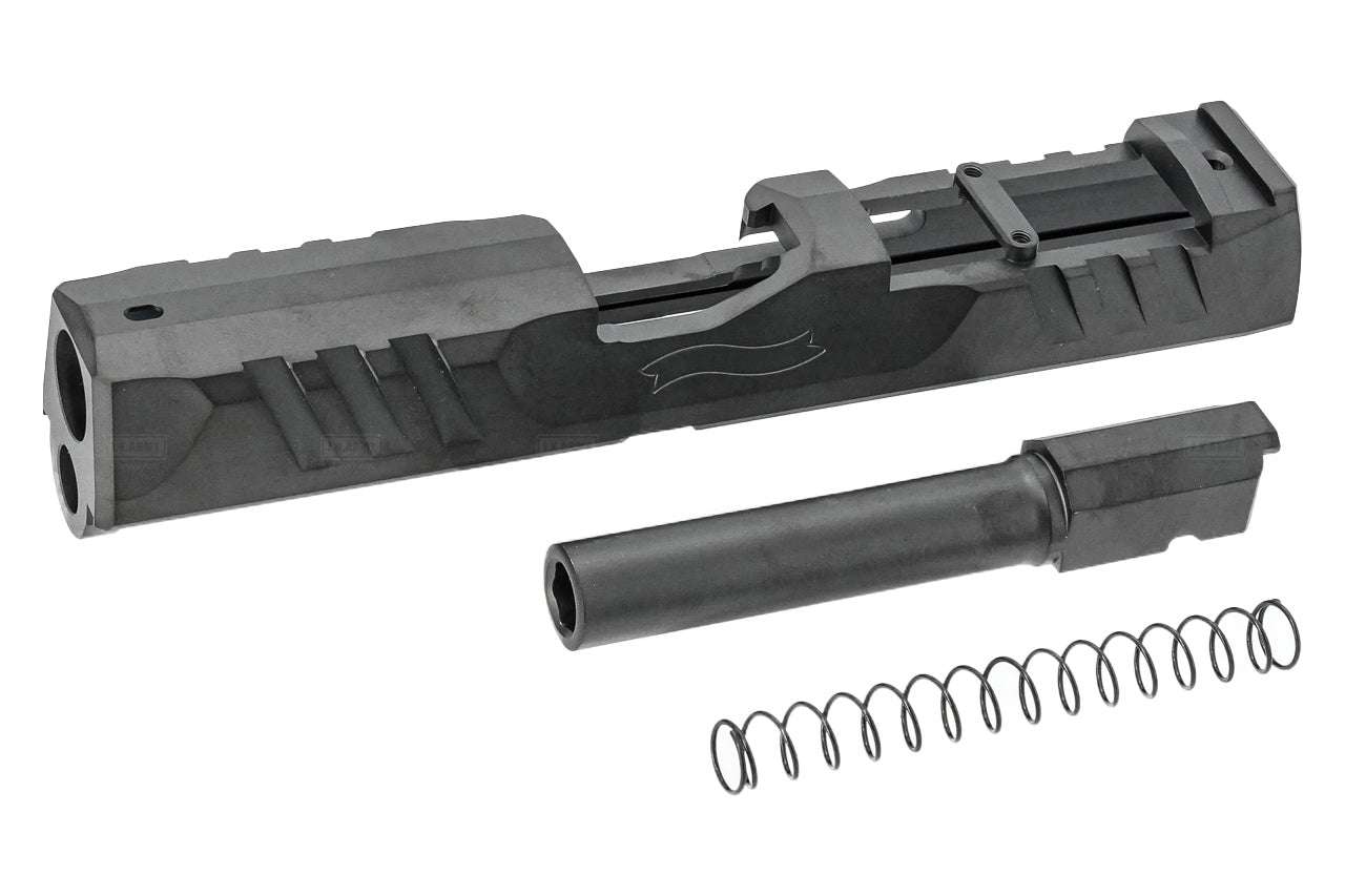 Pro Arms Stainless Steel Slide Kit For Umarex VFC Walther PDP GBBP ( DLC Coating )