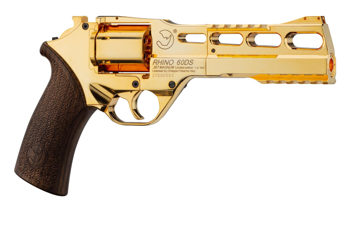 BO Chiappa Rhino 60DS .357 Magnum CO2 Revolver 18K Real Gold Ver. ( Limited Edition )