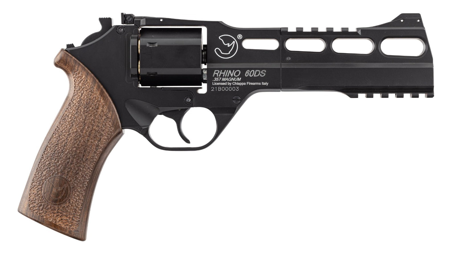 BO Chiappa Rhino 60DS .357 Magnum CO2 Revolver ( Black )