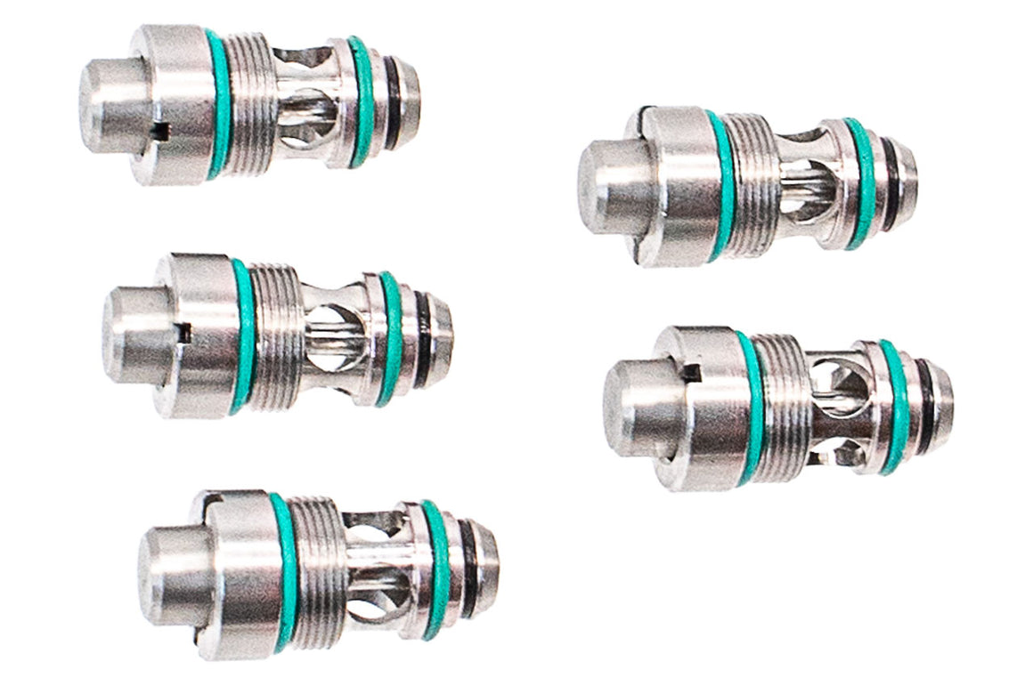 SP System T8 Steel Output Valve For EMG Lancer System Licensed L5-AWM MWS Gas Magazine ( 5 Pieces Set )