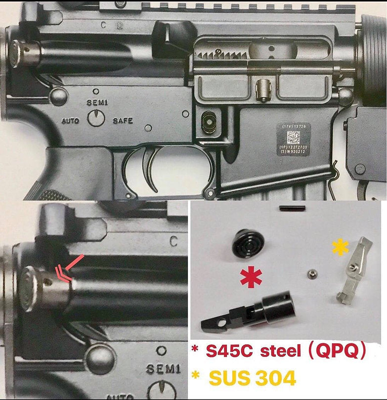 SP System T8 RS Style Forward Assist for Marui TM MWS GBBR