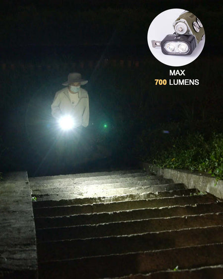 RovyVon Angel Eyes E1 Hybrid Keychain EDC Flashlight -Olive Drab