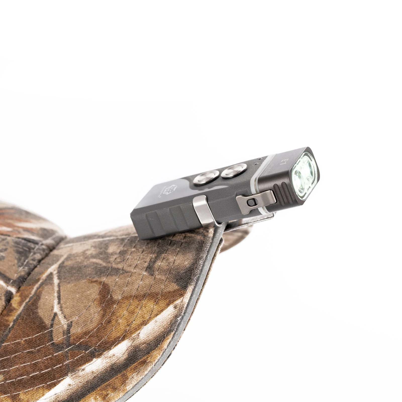 RovyVon Angel Eyes E1 Hybrid Keychain EDC Flashlight -Olive Drab