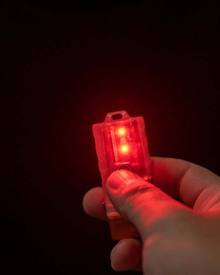 RovyVon Angel Eyes E5 GITD 6500K Keychain EDC Flashlight