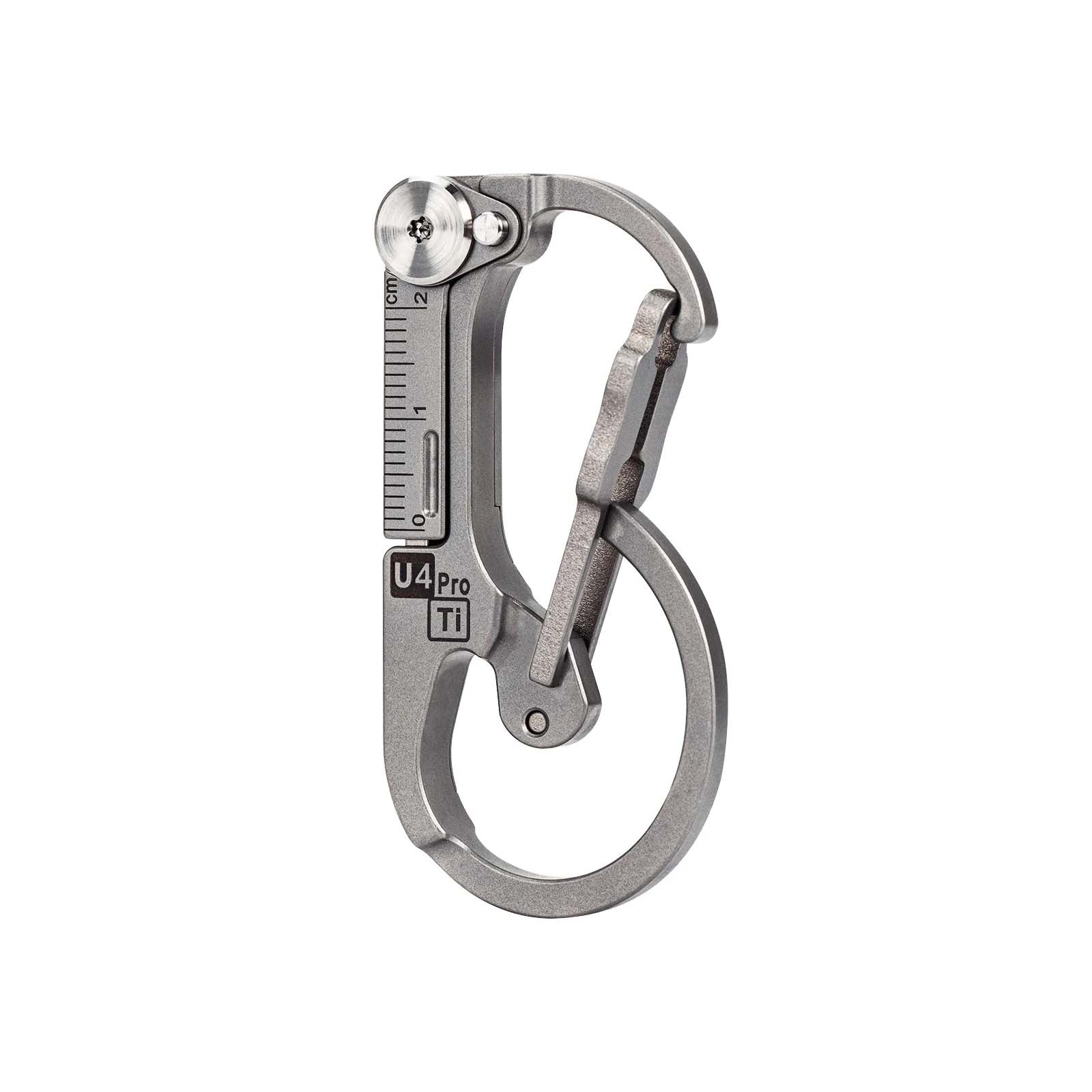 RovyVon U4 Pro+ Titanium Multi-Tool Carabiner-T6 / T8