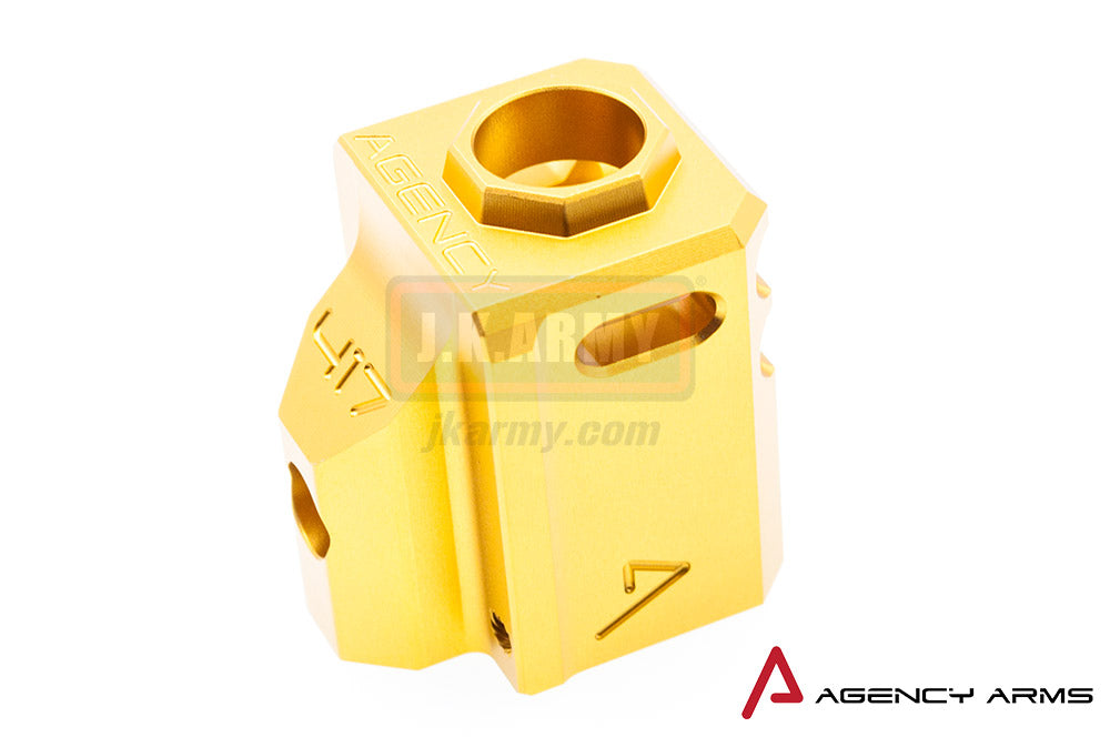 RWA Agency Arms 417 Compensator ( Silver ) (14mm CCW )