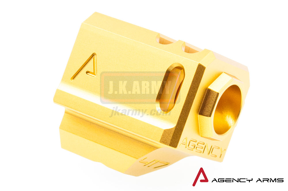 RWA Agency Arms 417 Compensator ( Silver ) (14mm CCW )