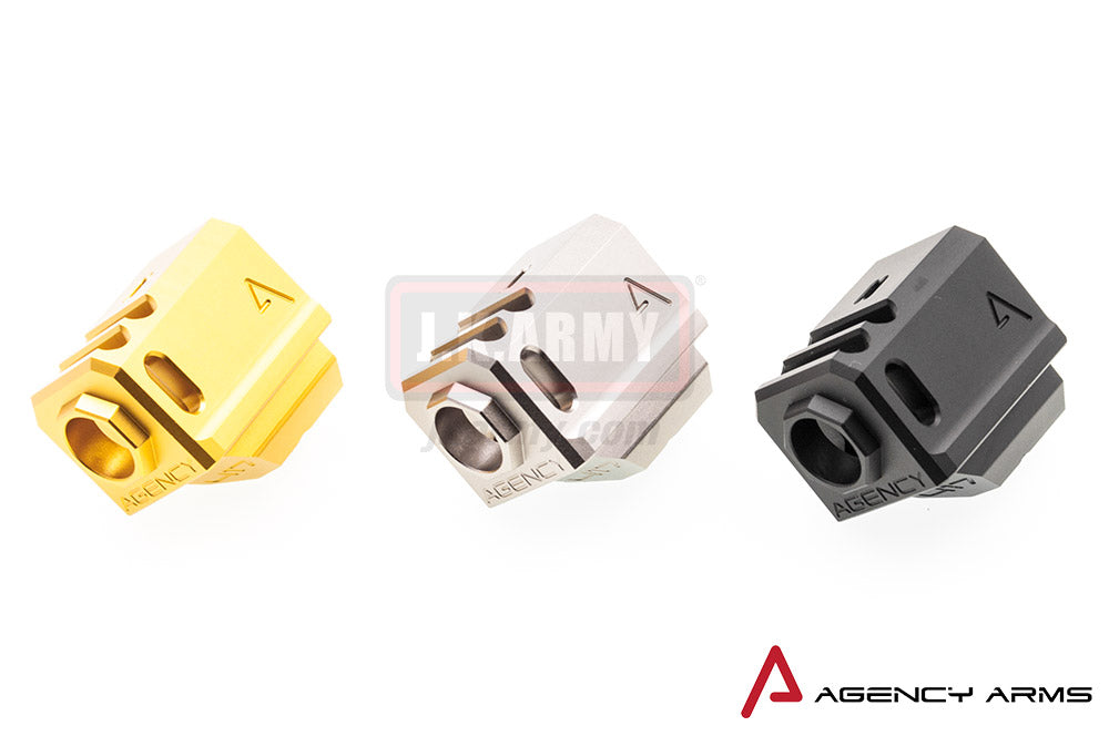 RWA Agency Arms 417 Compensator ( Silver ) (14mm CCW )