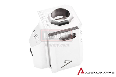 RWA Agency Arms 417 Compensator ( Silver ) (14mm CCW )