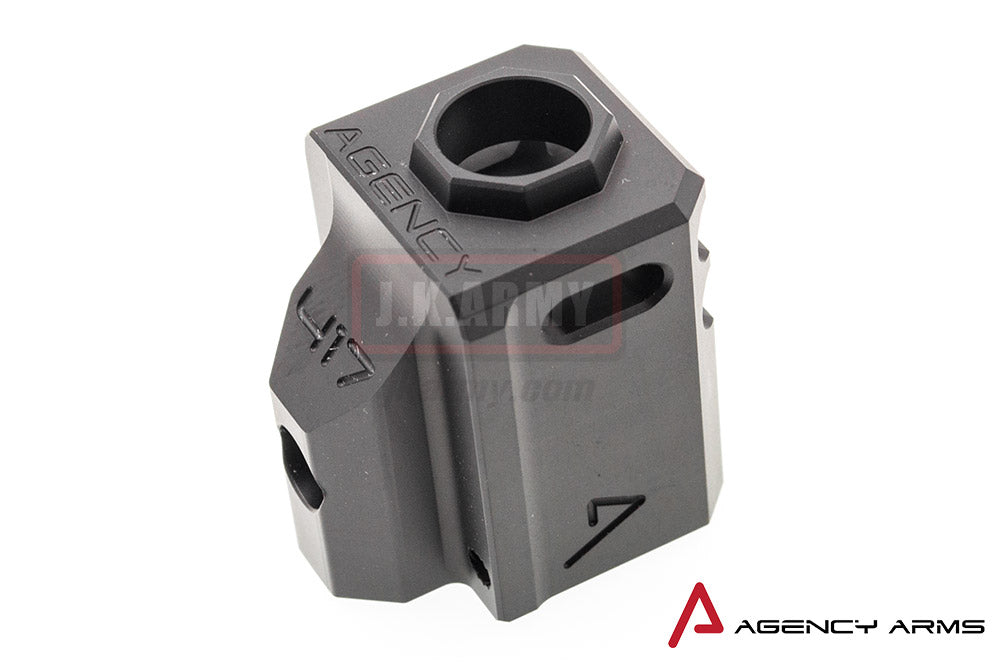 RWA Agency Arms 417 Compensator ( Silver ) (14mm CCW )