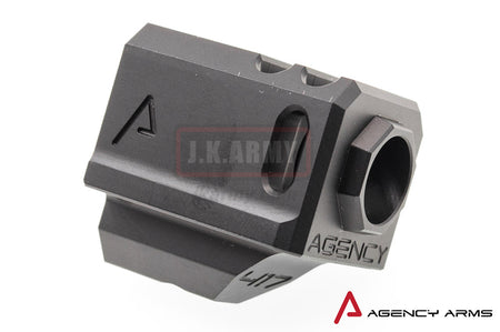 RWA Agency Arms 417 Compensator ( Silver ) (14mm CCW )