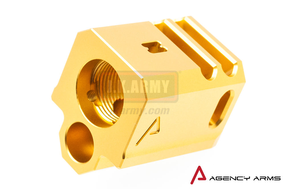 RWA Agency Arms 417 Compensator ( Silver ) (14mm CCW )