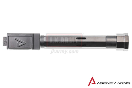 RWA Agency Arms 917 Threaded Outer Barrel 14mm CCW Black Nitride for Tokyo Marui Model 17