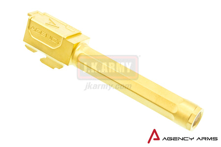 RWA Agency Arms Outer Barrel Titanium Nitride (TiN) for Tokyo Marui Model 17