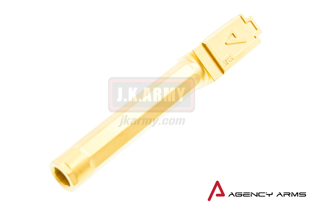 RWA Agency Arms Outer Barrel Titanium Nitride (TiN) for Tokyo Marui Model 17