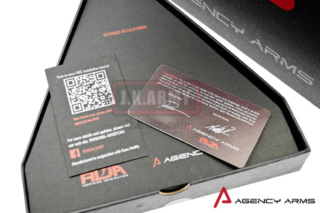 RWA Agency Arms Urban Combat Slide Set for Marui Model 17 ( Cerakote Agency Grey )