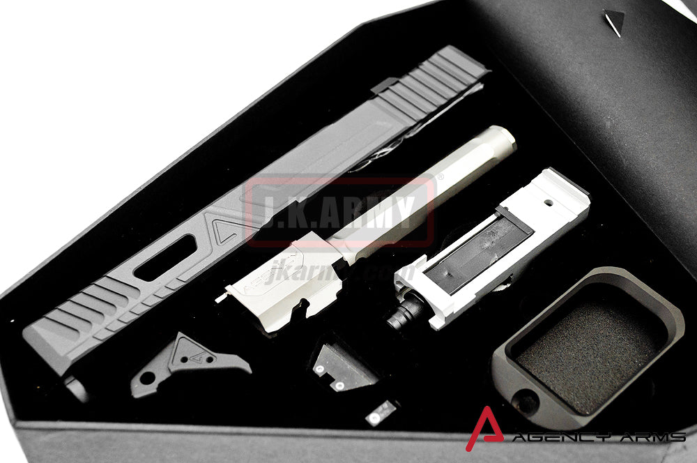 RWA Agency Arms Urban Combat Slide Set for Marui Model 17 ( Cerakote Agency Grey )