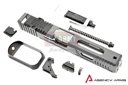 RWA Agency Arms Urban Combat Slide Set for Marui Model 17 ( Cerakote Agency Grey )
