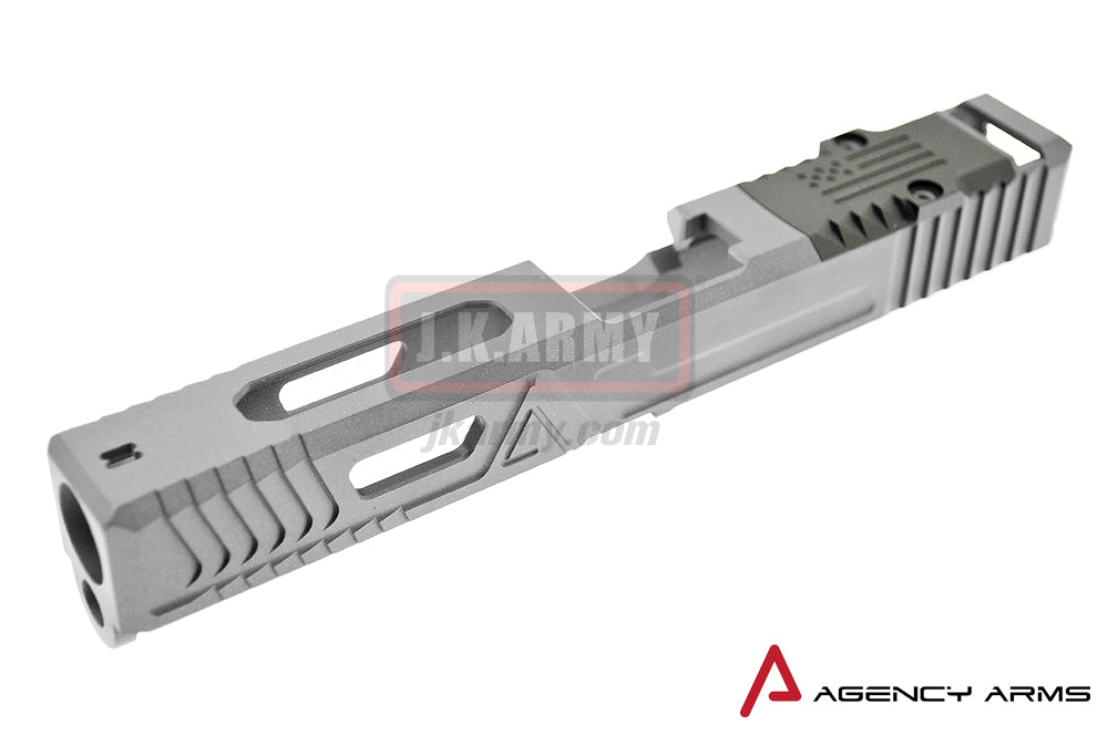 RWA Agency Arms Urban Combat Slide Set for Marui Model 17 ( Cerakote Agency Grey )