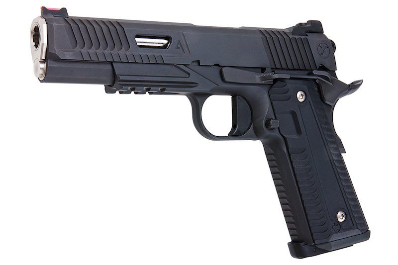 RWA Nighthawk Custom Agent 2 CO2 GBB Pistol Airsoft ( Stainless Steel Version ) ( Black )