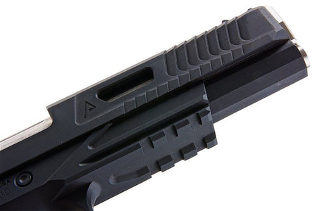 RWA Nighthawk Custom Agent 2 CO2 GBB Pistol Airsoft ( Stainless Steel Version ) ( Black )