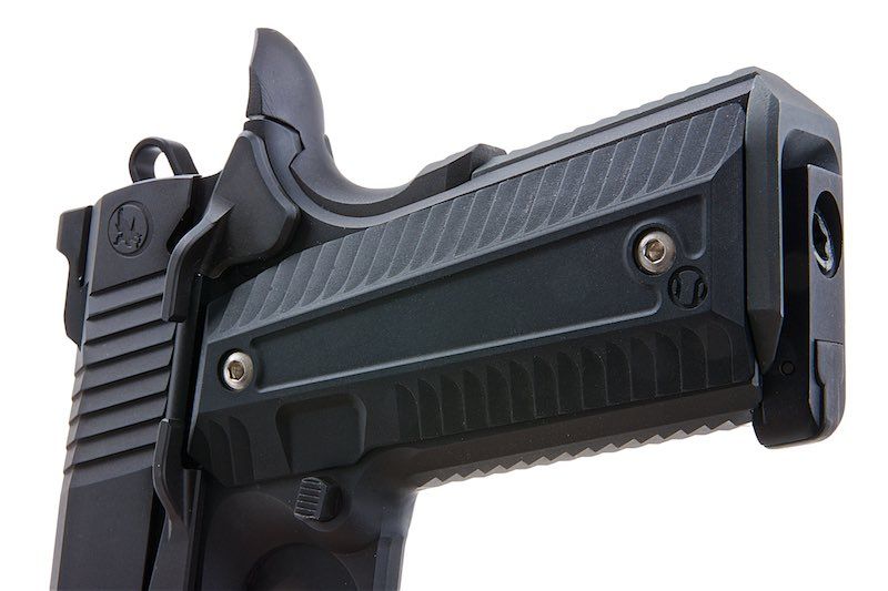 RWA Nighthawk Custom Agent 2 CO2 GBB Pistol Airsoft ( Stainless Steel Version ) ( Black )