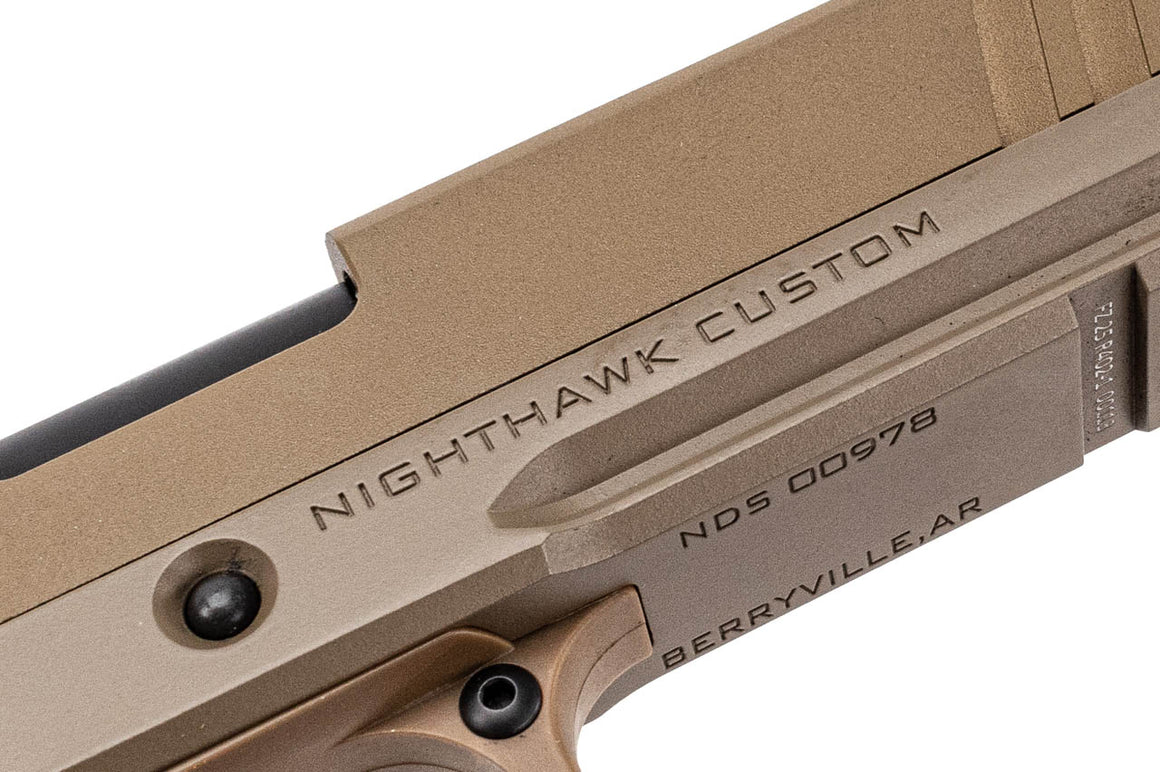 RWA Nighthawk Custom Sand Hawk GBB Pistol Airsoft