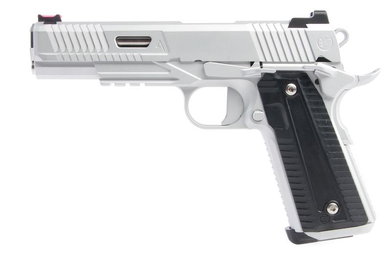RWA NIGHTHAWK CUSTOM AGENT 2 GBB Pistol ( CERAKOTE Silver ) ( TM 1911 System ) ( Limited Edition )