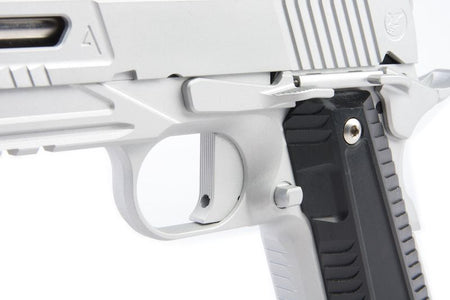 RWA NIGHTHAWK CUSTOM AGENT 2 GBB Pistol ( CERAKOTE Silver ) ( TM 1911 System ) ( Limited Edition )