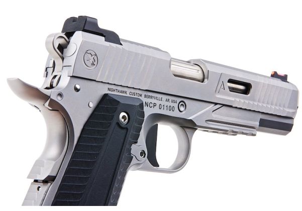 RWA Nighthawk Custom Agent 2 CO2 GBB Pistol Airsoft ( Stainless Steel Version ) ( Silver )