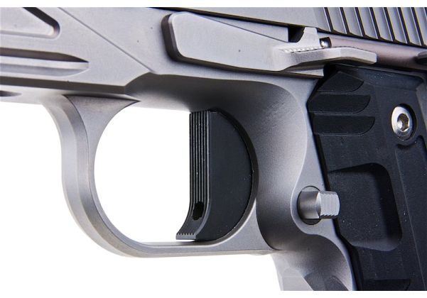 RWA Nighthawk Custom Agent 2 CO2 GBB Pistol Airsoft ( Stainless Steel Version ) ( Silver )