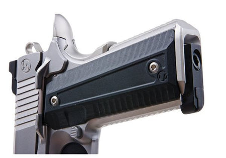 RWA Nighthawk Custom Agent 2 CO2 GBB Pistol Airsoft ( Stainless Steel Version ) ( Silver )