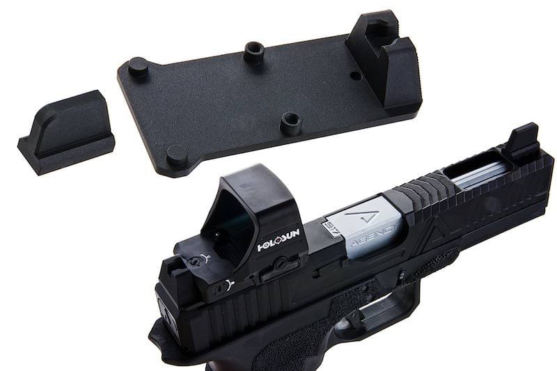 RWA RMR Plate For Umarex ( Elite Force ) VFC Glock & Agency Arms EXA GBB ( Black )