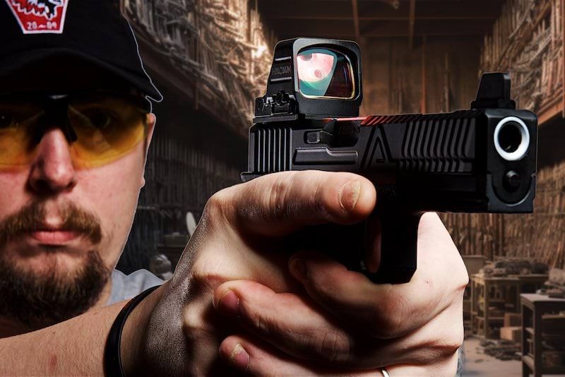 RWA RMR Plate For Umarex ( Elite Force ) VFC Glock & Agency Arms EXA GBB ( Black )