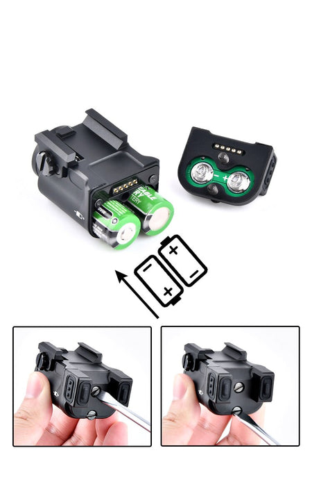 MF SOTAC K-1S Style Pistol LED FLashlight ( Black / DE )-Dark Earth ( DE )