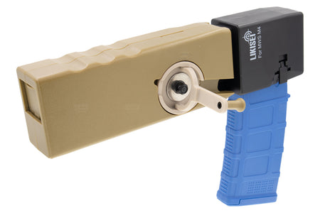 LIKISEI MWS GBB Airsoft BBs Loader Adapter For Odin Innovations M12 Sidewinder BBs Speed Loader-Orange