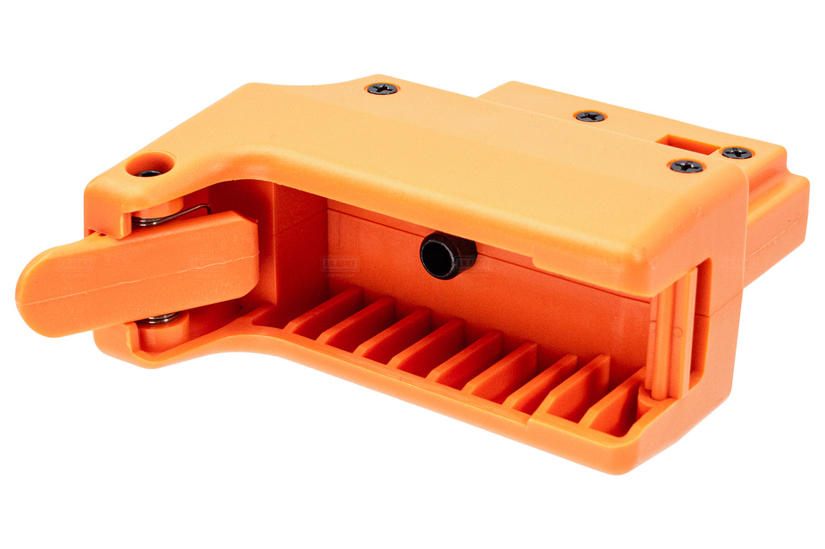 LIKISEI AK AEG Airsoft BBs Loader Adapter For Odin Innovations M12 Sidewinder BBs Speed Loader-Orange