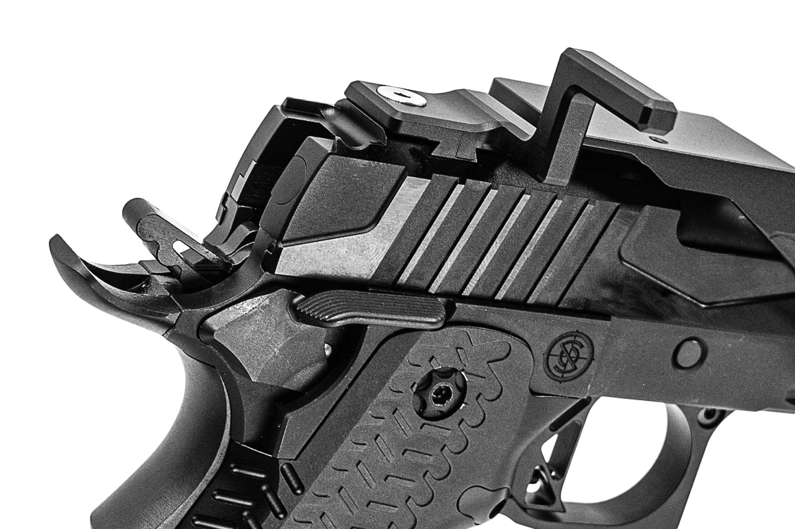 SAVIA CNC Hi-Capa Type 1 Race Gun GBB Pistol Airsoft ( Black )